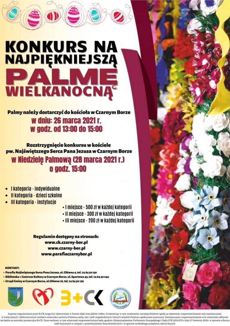 Konkurs na Najpiękniejszą Palmę Wielkanocną